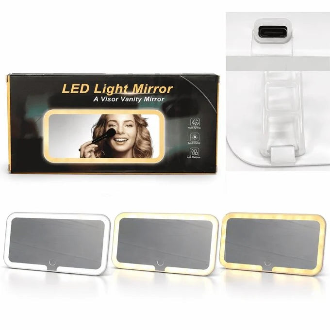 LED Visor Vanity Mirror