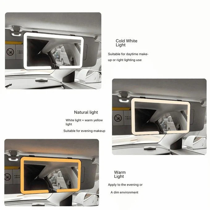LED Visor Vanity Mirror