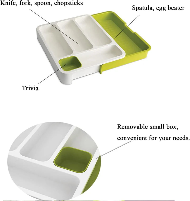 Expandable Cutlery Drawer Organizer