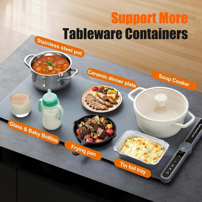 Flexible Food Warming Tray